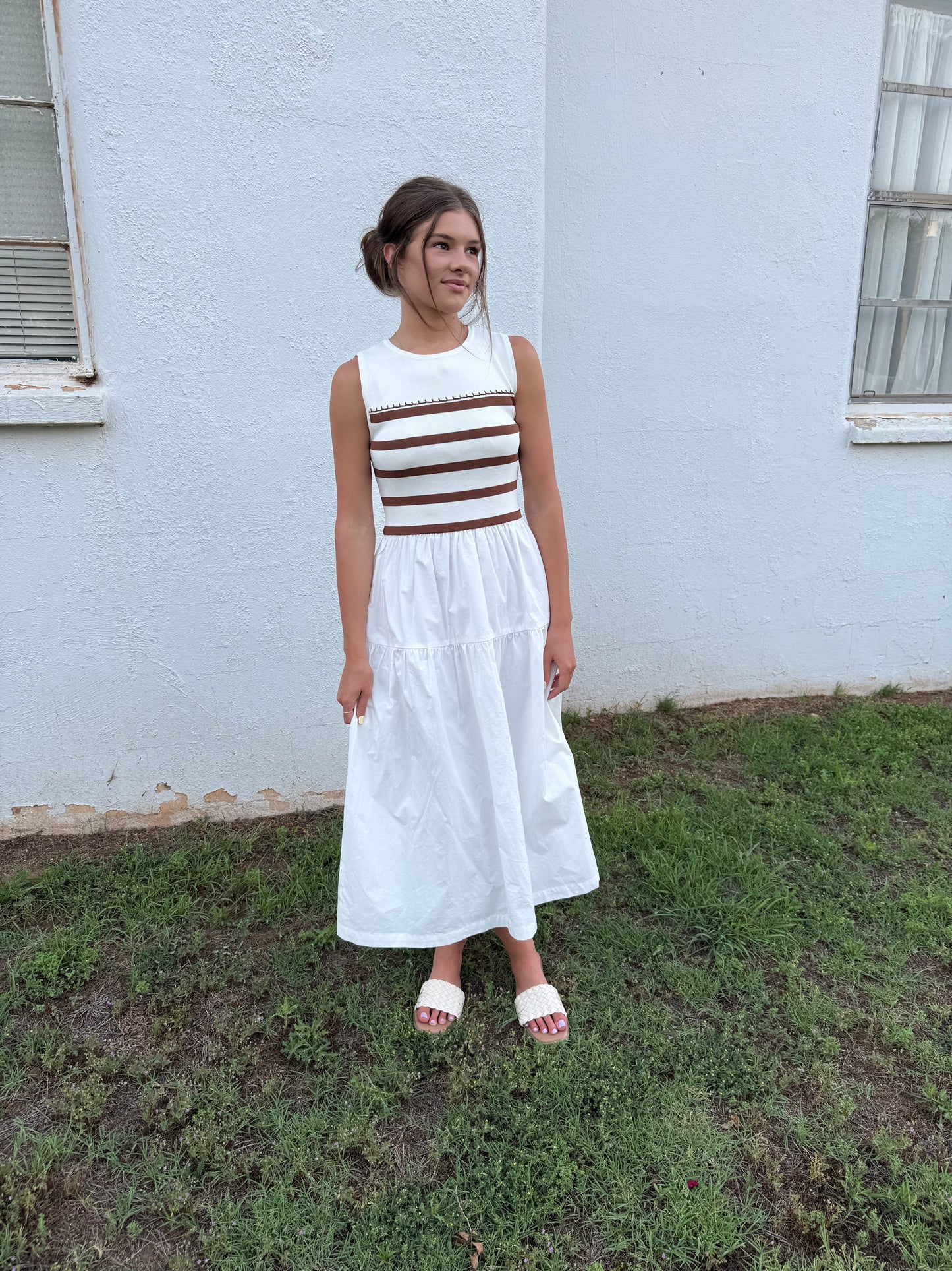 Blake Striped Dress