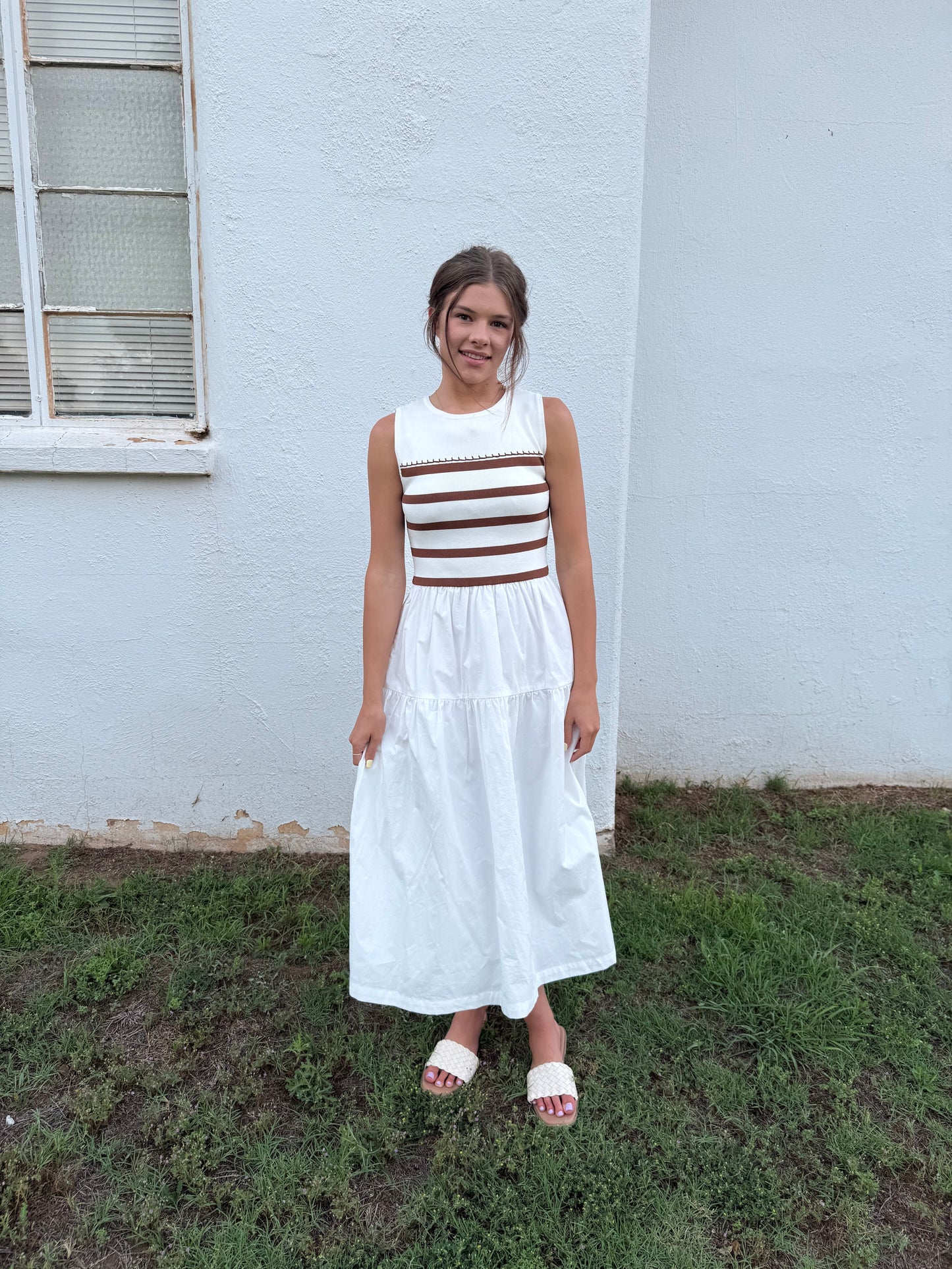 Blake Striped Dress
