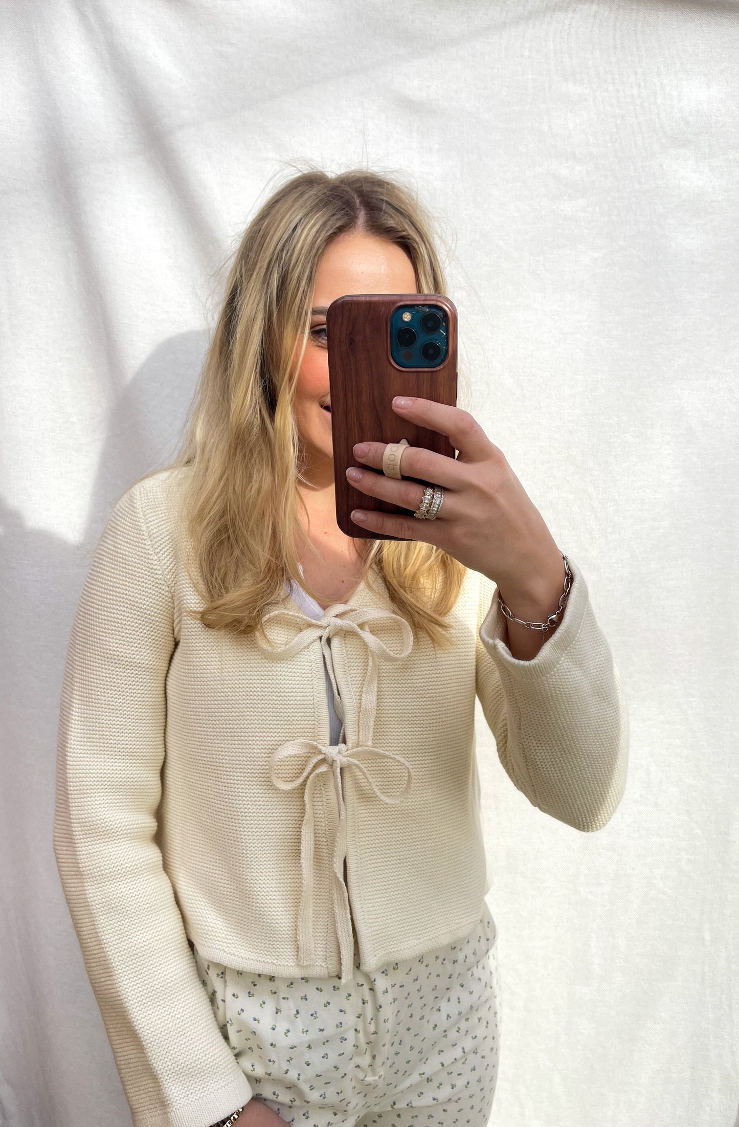 Madeley Tie Front Top (100% Cotton)