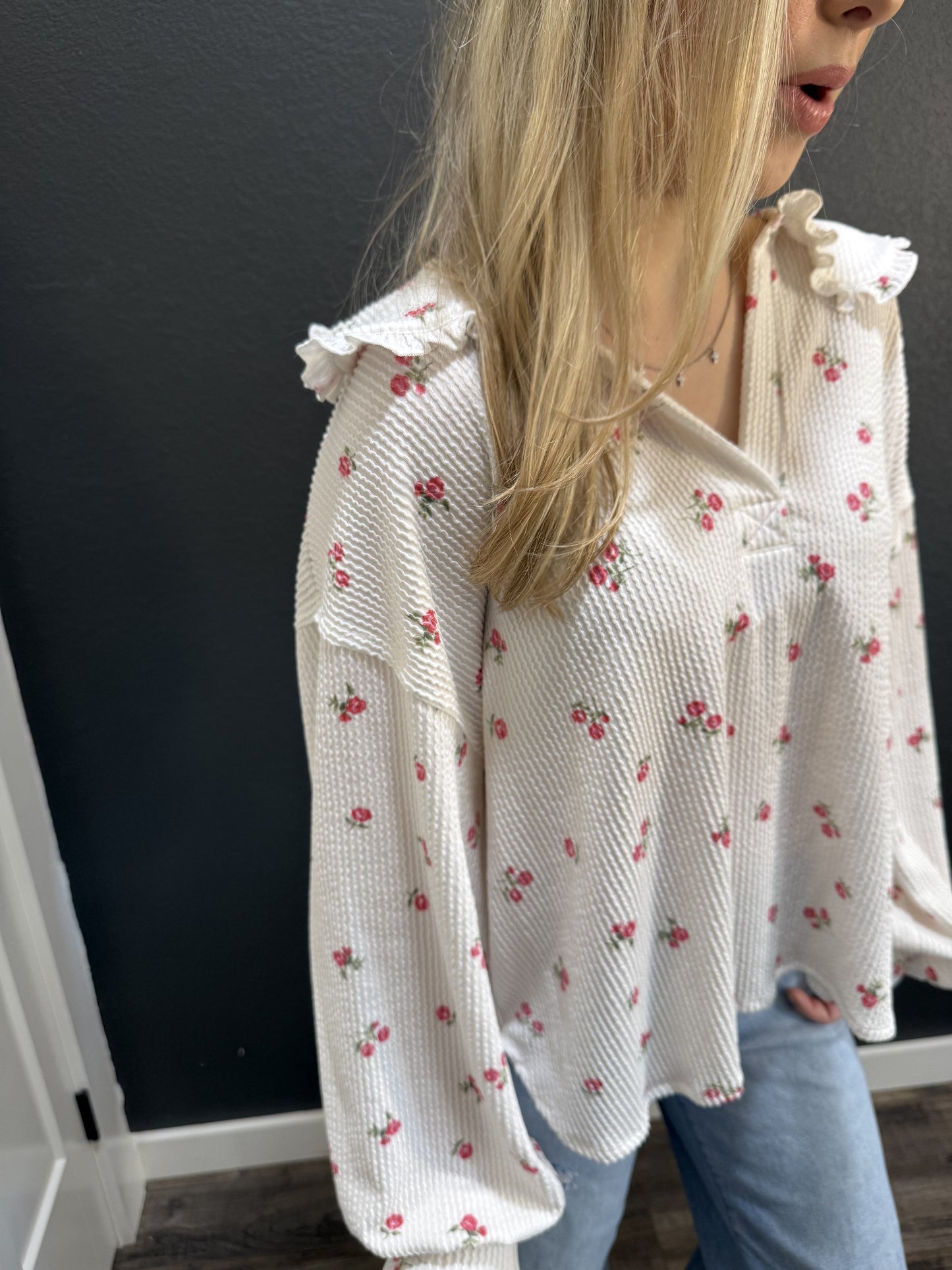Emma Floral Top